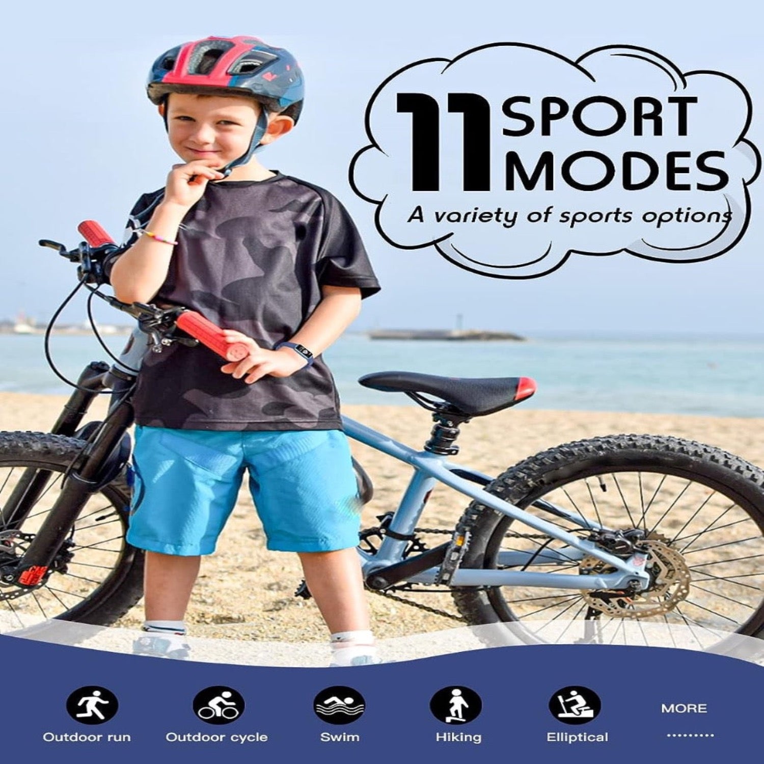 Brehn | Smartwatch per bambini con GPS, monitoraggio fitness e funzioni sanitarie – Viona