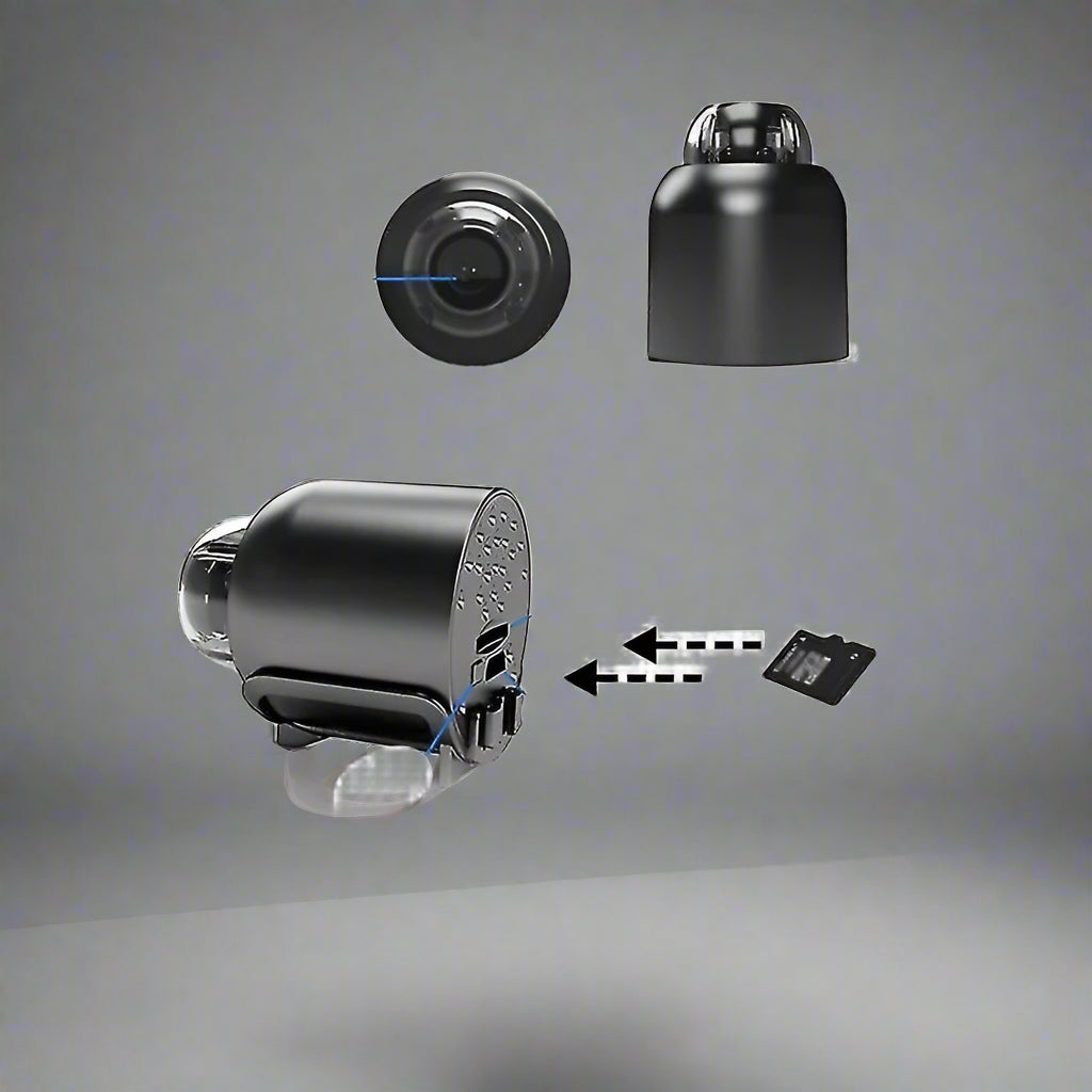 LumaCam 5G Telecamera Wireless 1080P Installazione Senza Trapano Con Monitoraggio App WiFi Visione Notturna