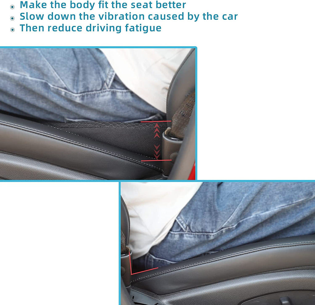 Versione Pro Cuscino Rialzato per Seggiolino Auto per Maggiore Comfort di Guida
