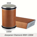 Set di pietre per affilare EdgeCraft DuoSharp | Pietra diamantata con supporto magnetico | Angoli di affilatura 15° e 20° | Legno e metallo