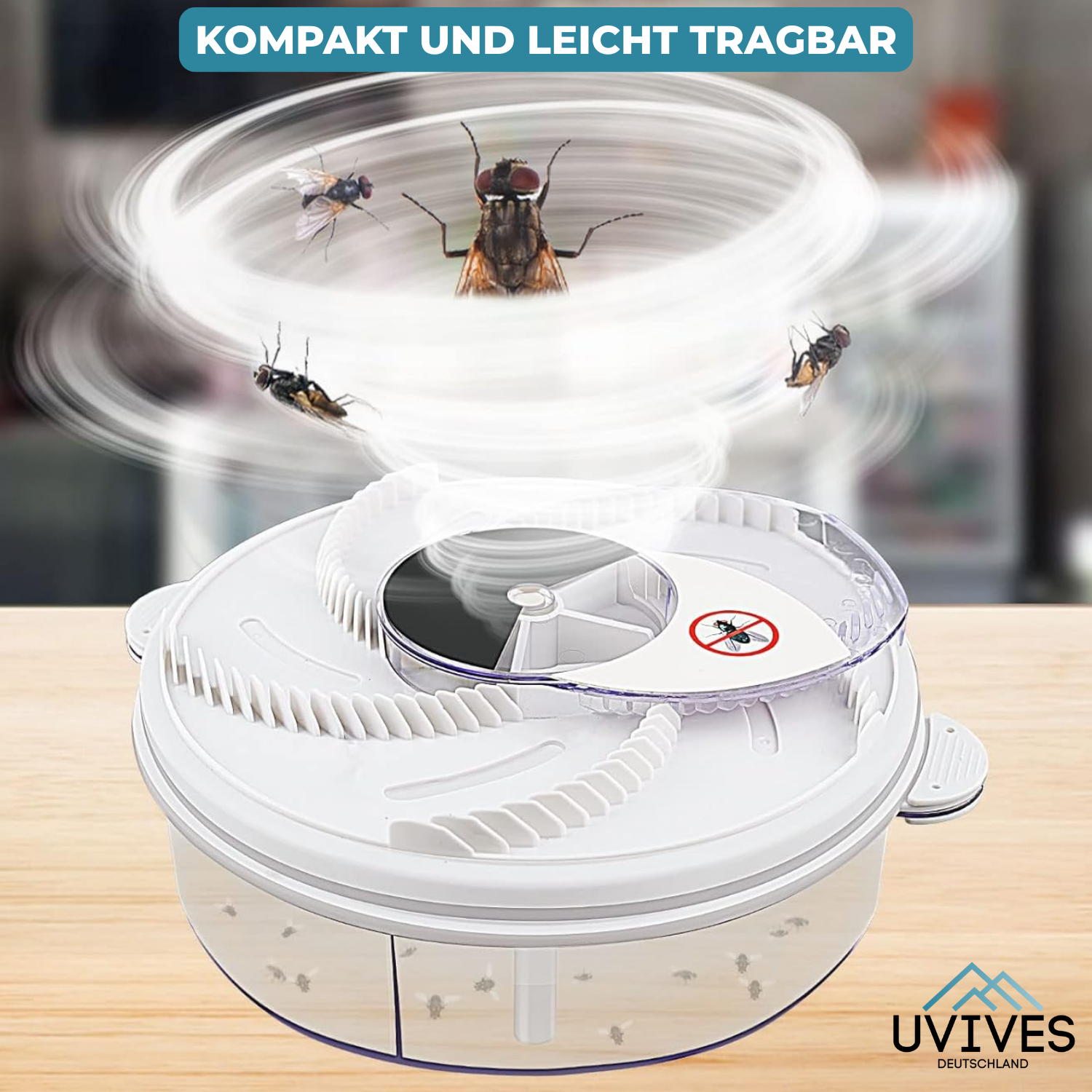 FlyFree – Silenzioso & Senza Chimica contro le Mosche