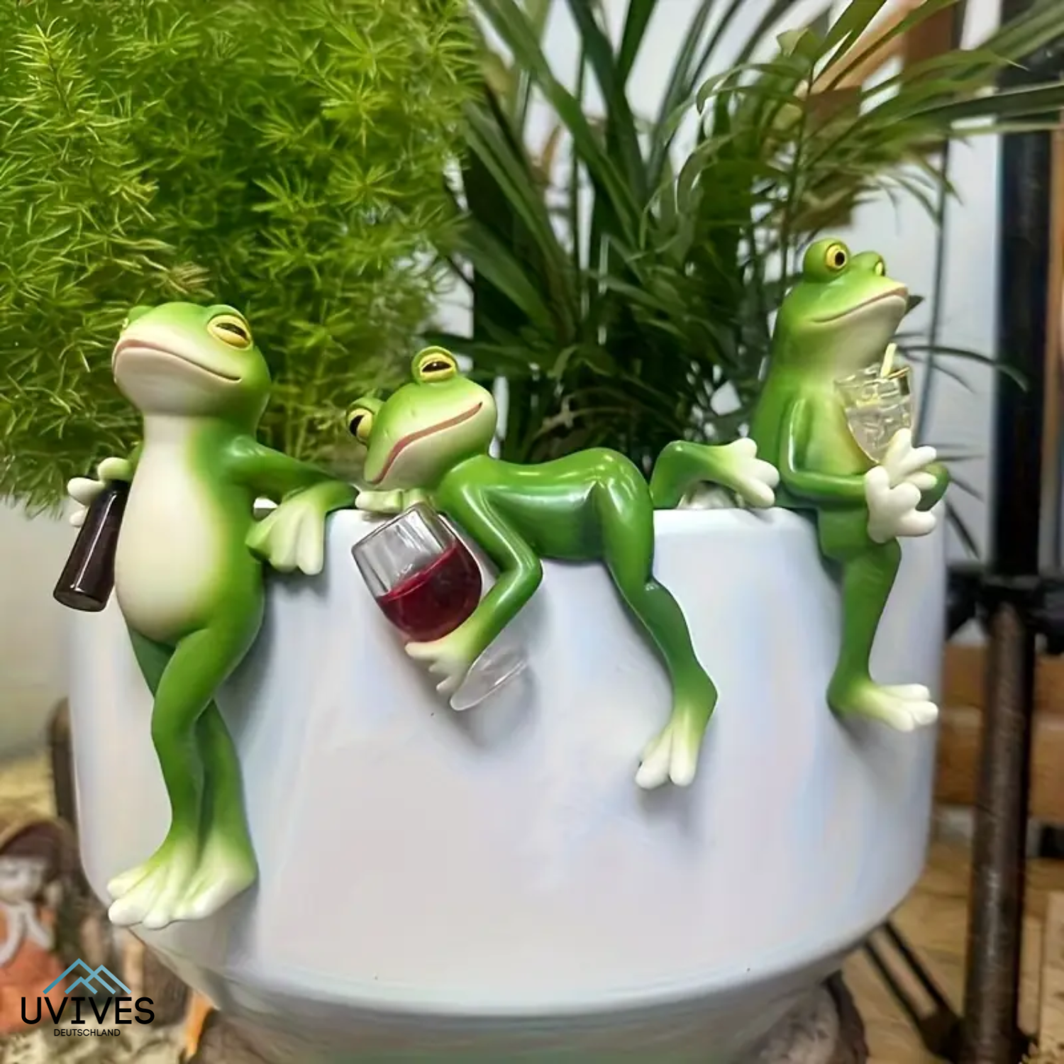 FrogWhimsy – La decorazione vivace per vasi e giardini
