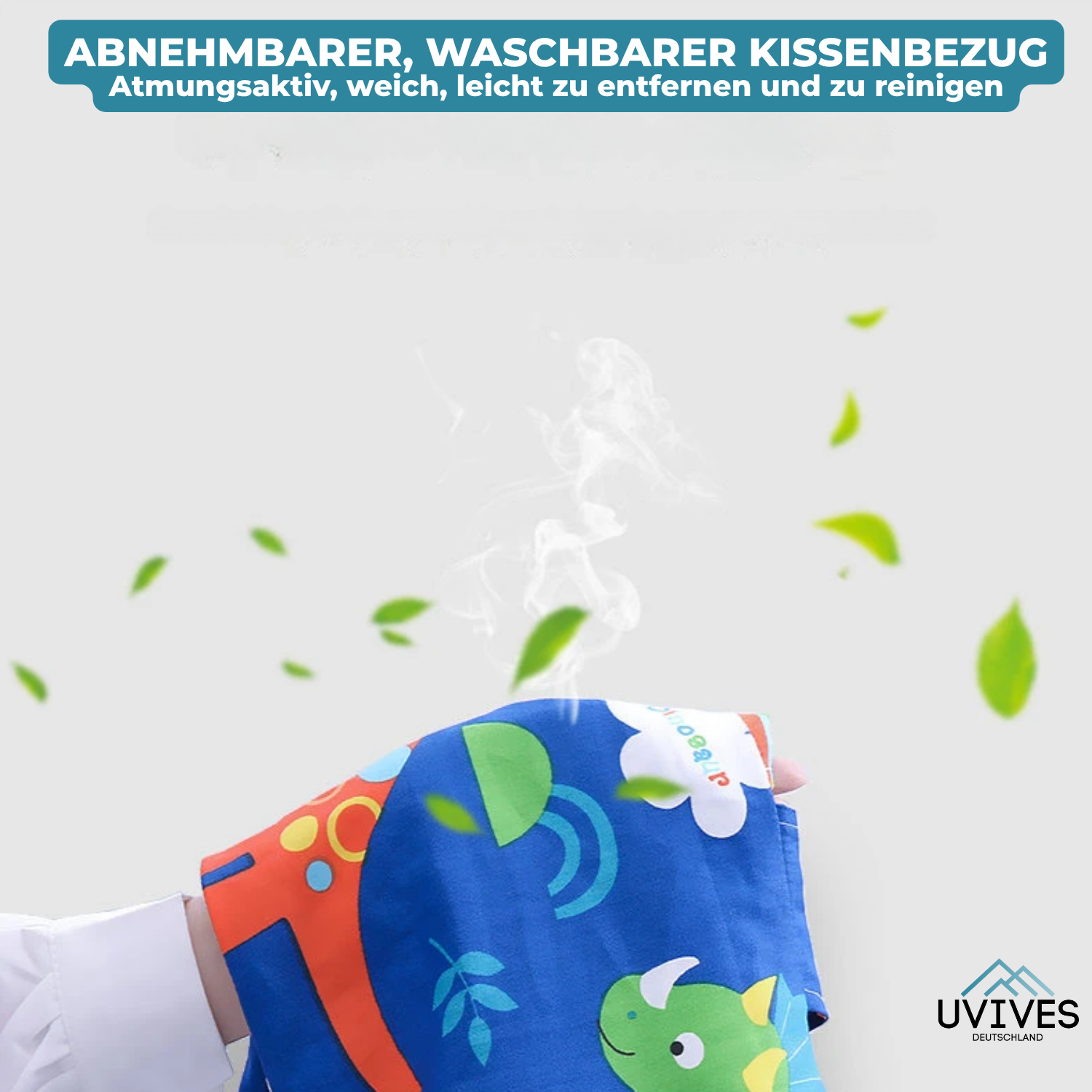 ComfortJourney - Cuscino da viaggio per bambini sul sedile posteriore dell'auto
