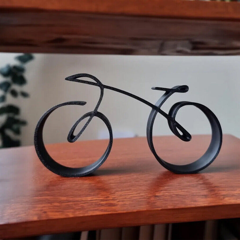 Decorazione per bicicletta in metallo