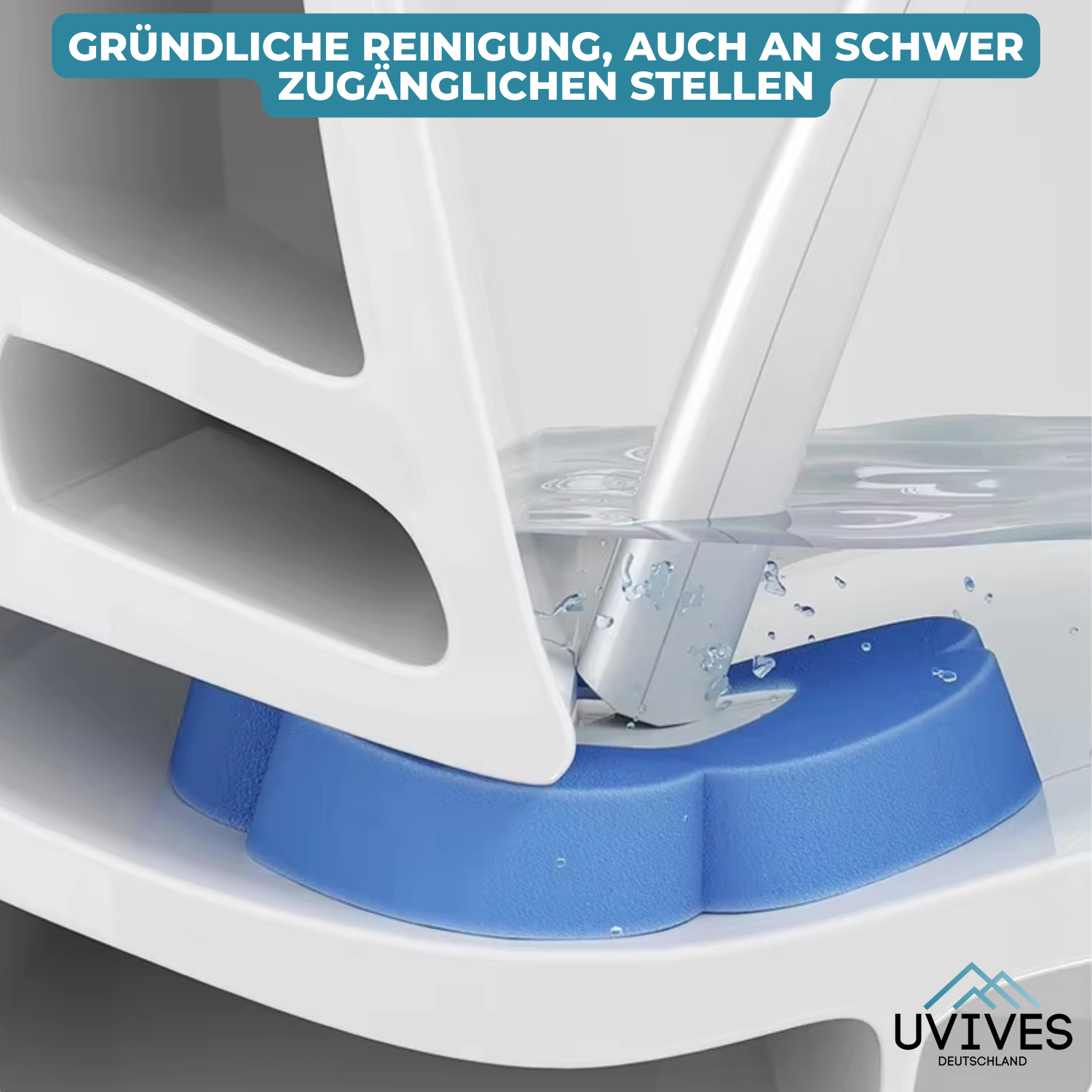 CleanGrip – Toilette igienicamente pulita senza strofinare