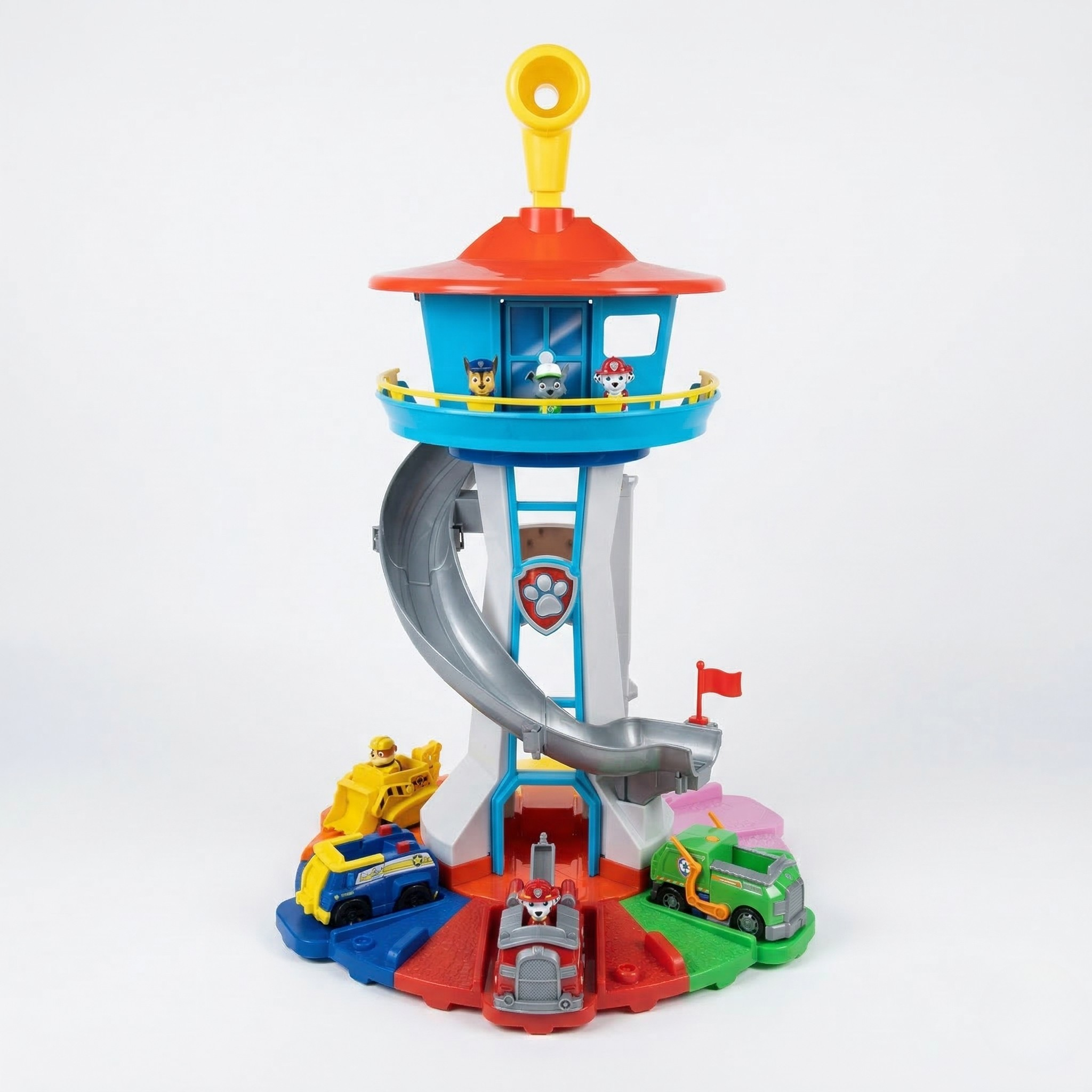 Paw Patrol Set Di Gioco Per Bambini Con Torre E Veicoli