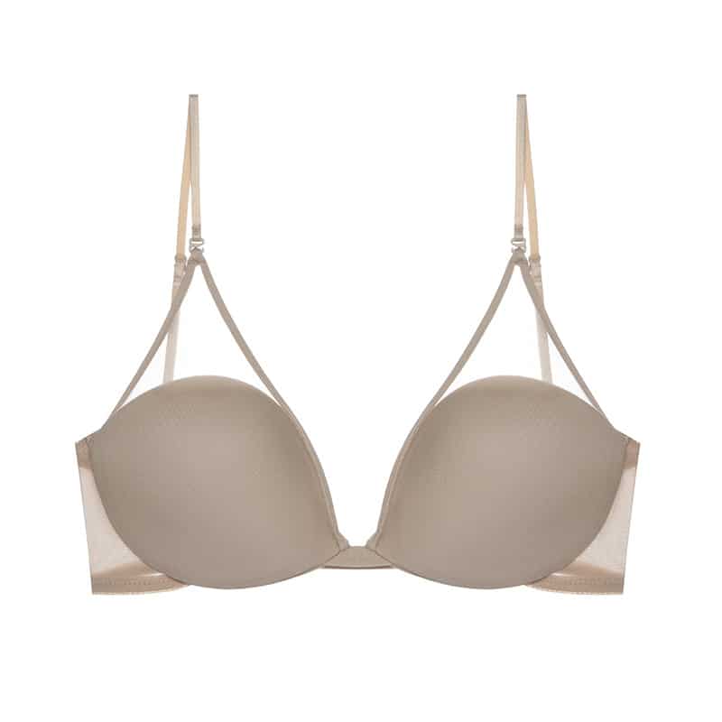 Breezy 2.0 - Reggiseno senza schienale con tulle trasparente