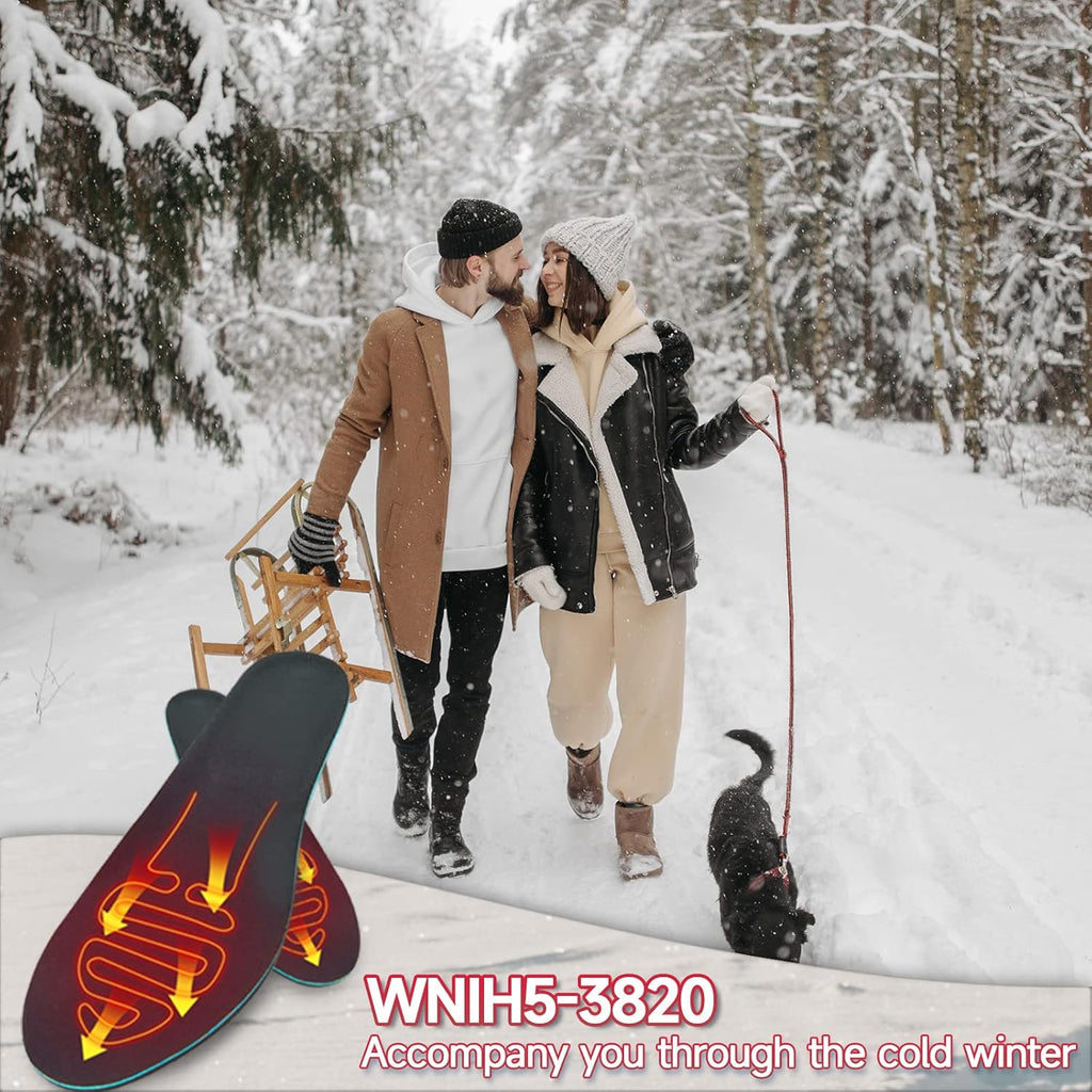 Sole riscaldati con calore wireless ricaricabile