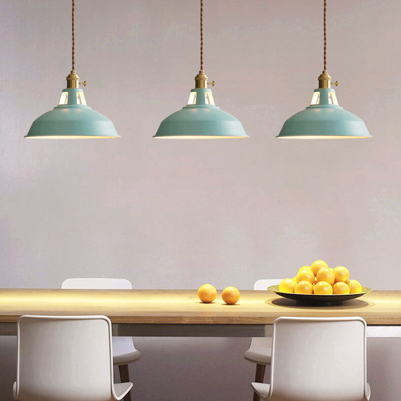 Lampada a sospensione Industriale - Ombrello Colorato - Dimmerabile - Stile Unico
