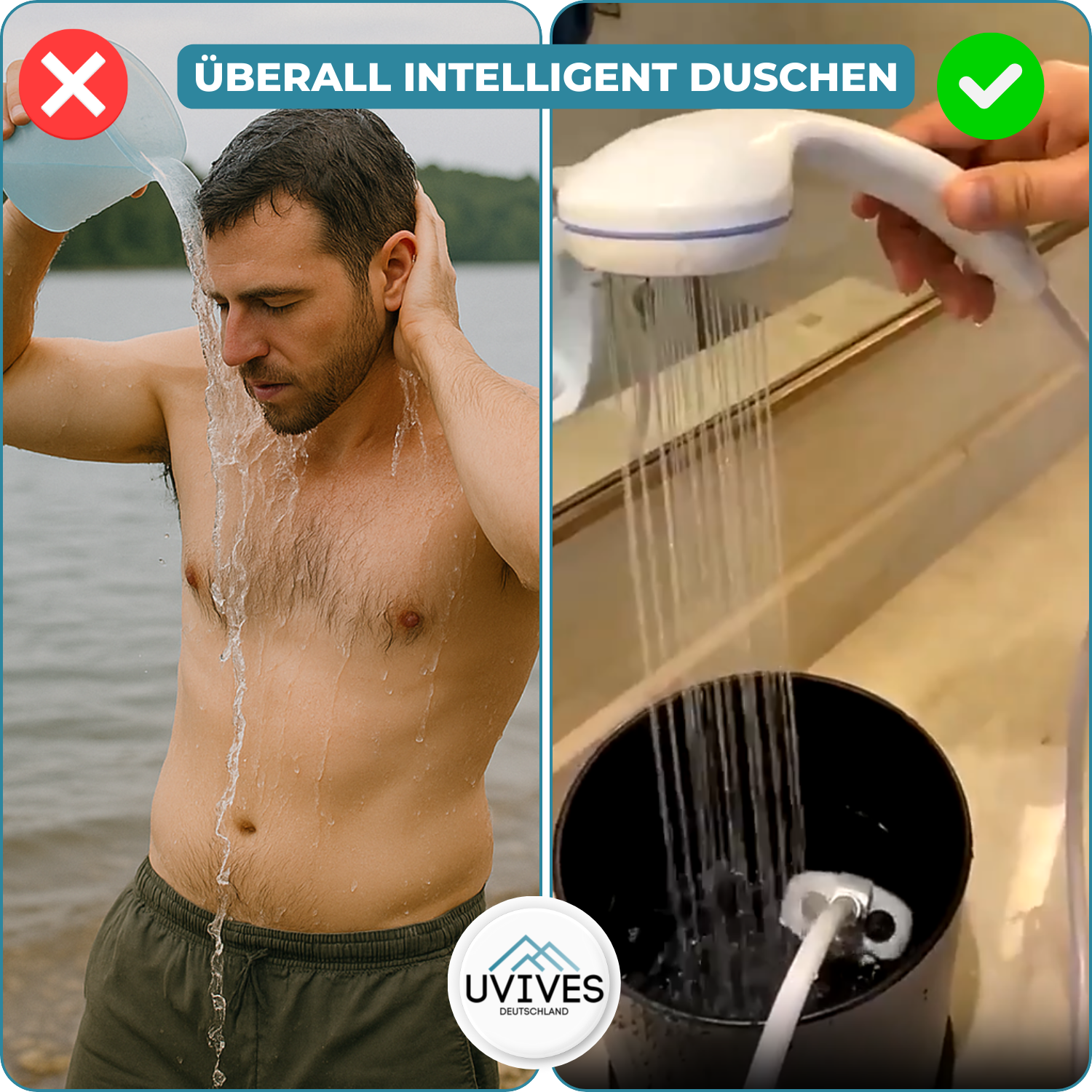 CampShower – Fare la doccia come a casa, ovunque tu sia