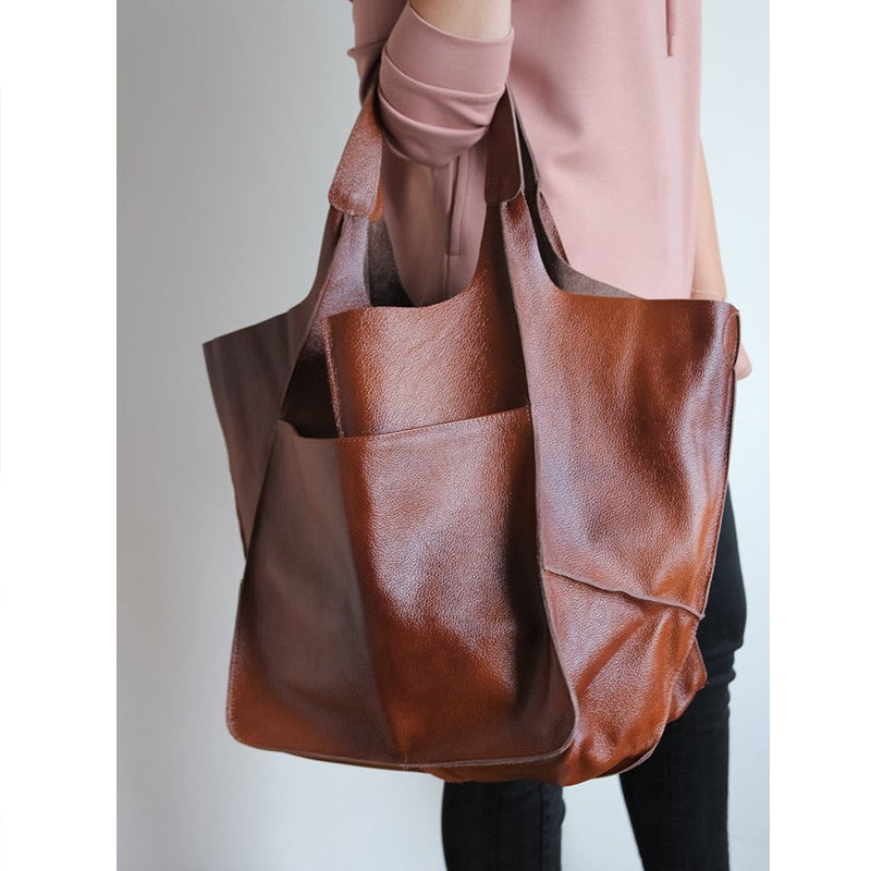 Brehn | Borse da weekender in pelle di grande formato