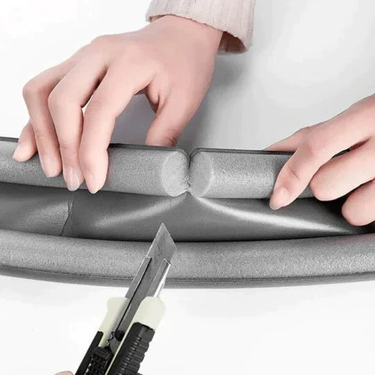 DoorStopper – Doppio fermaporta | Tieni fuori freddo, polvere e insetti | Guarnizione per porta da infilare | Risparmio energetico e protezione acustica