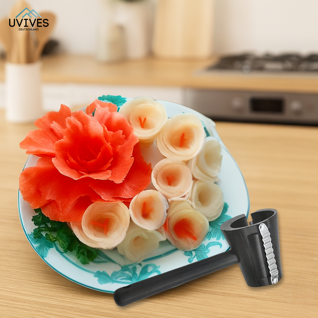 1+1 GRATIS | BlossomCut - Affettatrice a spirale simile a un fiore per verdure [Ultimo giorno di sconto]