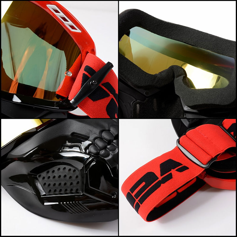 Occhiali da Moto SpectraRider con Lenti Resistenti per i Piloti