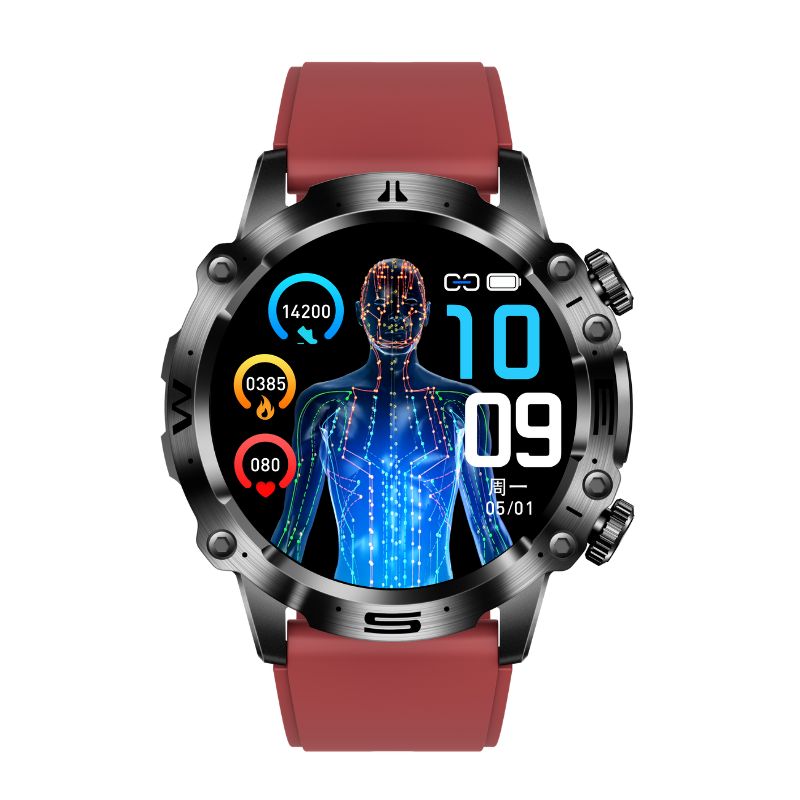 Orologio Sportivo CardioNova con Monitoraggio della Frequenza Cardiaca e dei Segni Vitali