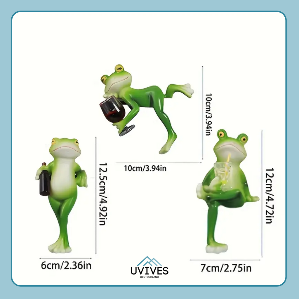 FrogWhimsy – La decorazione vivace per vasi e giardini