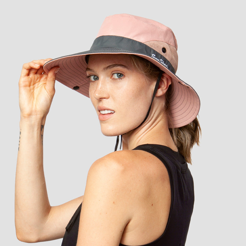 SunWise Cappello da Sole Pieghevole con Protezione UV