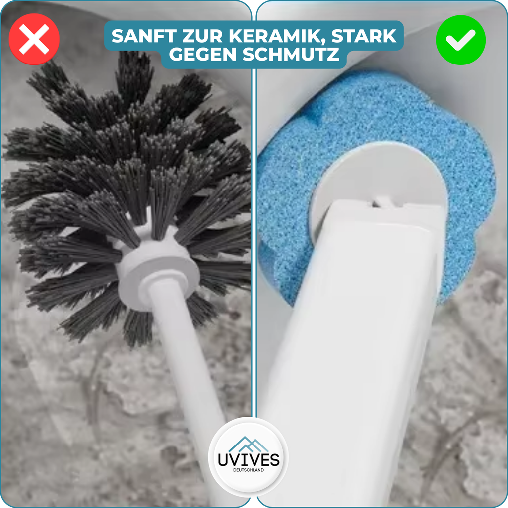 CleanGrip – Toilette igienicamente pulita senza strofinare