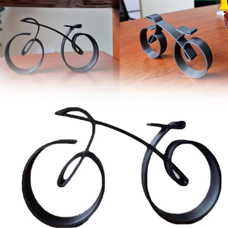 Decorazione per bicicletta in metallo