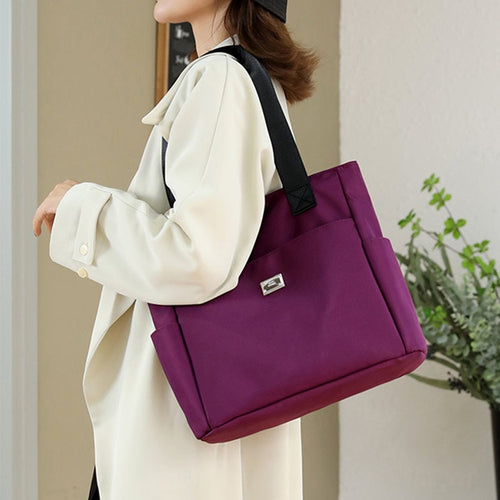 50% di sconto - AquaGo - Leggera borsa a tracolla in nylon resistente all'acqua - Sconto limitato