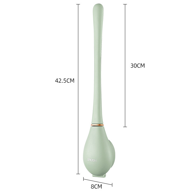 Spazzola per WC in silicone flessibile moderna