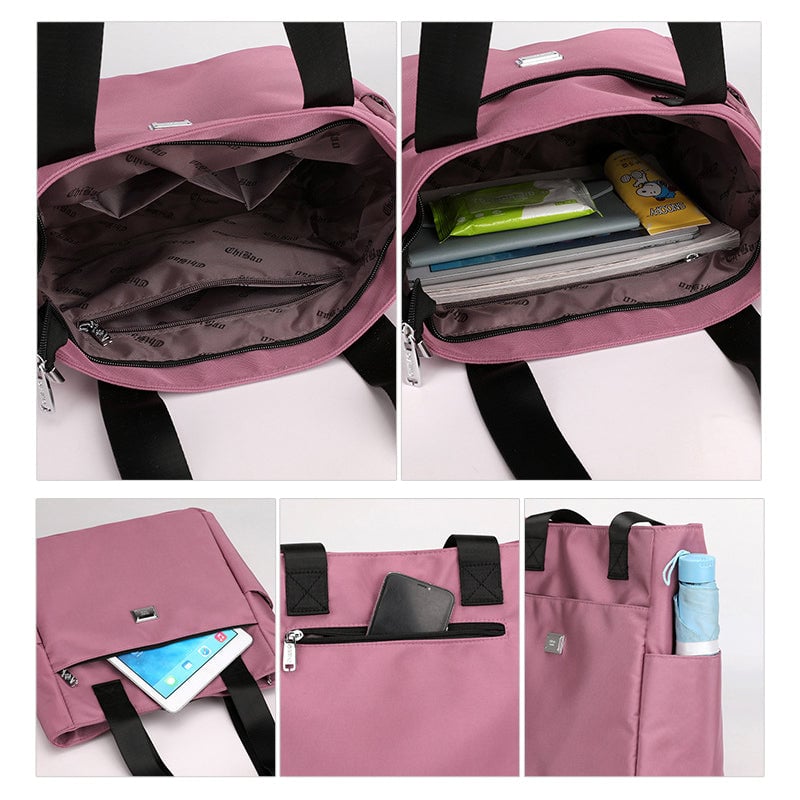 50% di sconto - AquaGo - Leggera borsa a tracolla in nylon resistente all'acqua - Sconto limitato