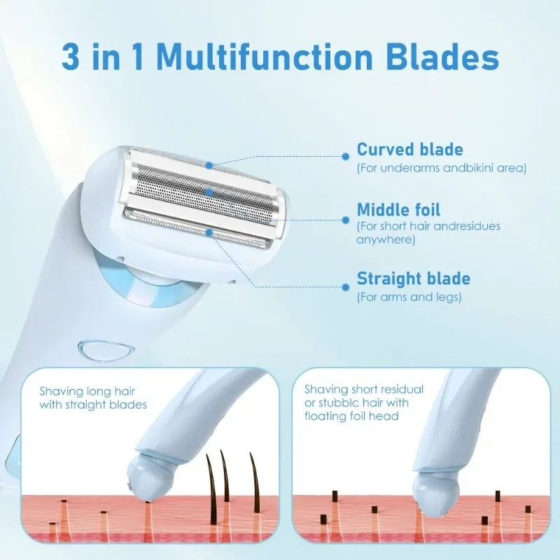 SilkSmooth Rasoio Elettrico | Depilazione senza sforzo con un tocco setoso