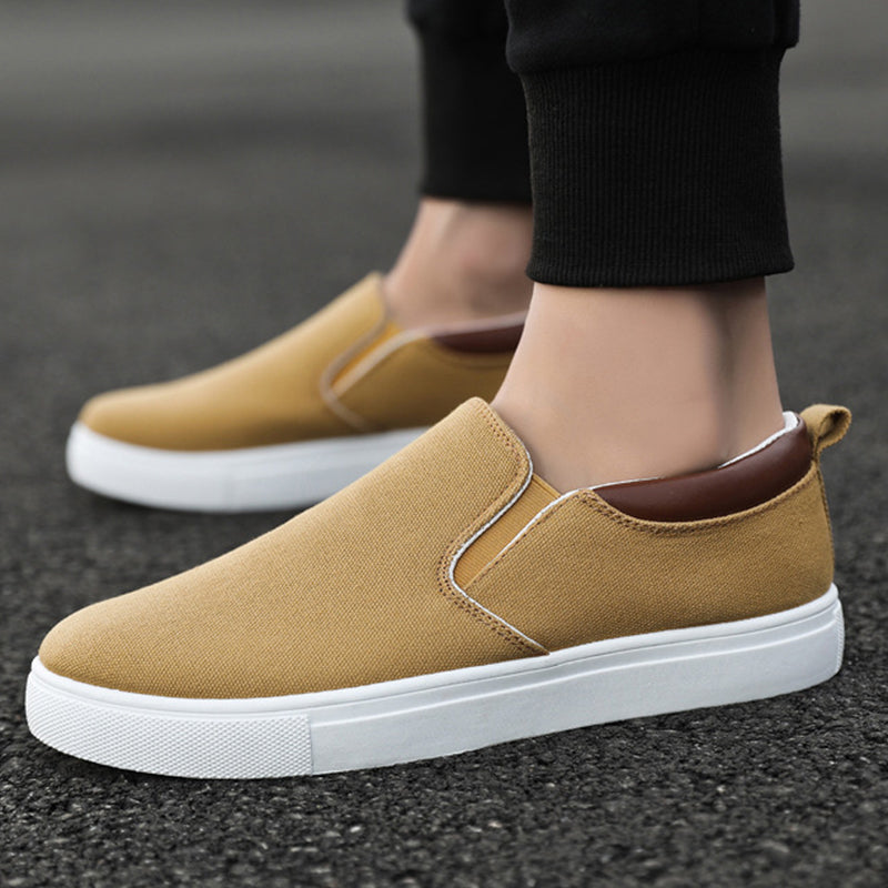 Scarpe Slip-On in Tela per Uomini