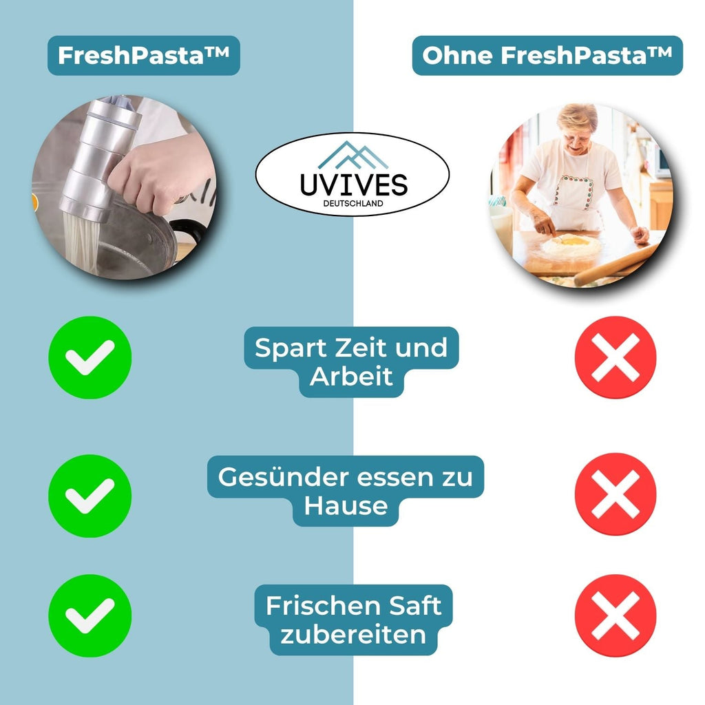 FreshPasta - Macchina per Pasta Manuale [Ultimo Giorno di Sconto]