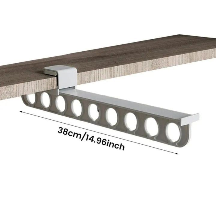 Supporto per pantaloni estensibile salvaspazio