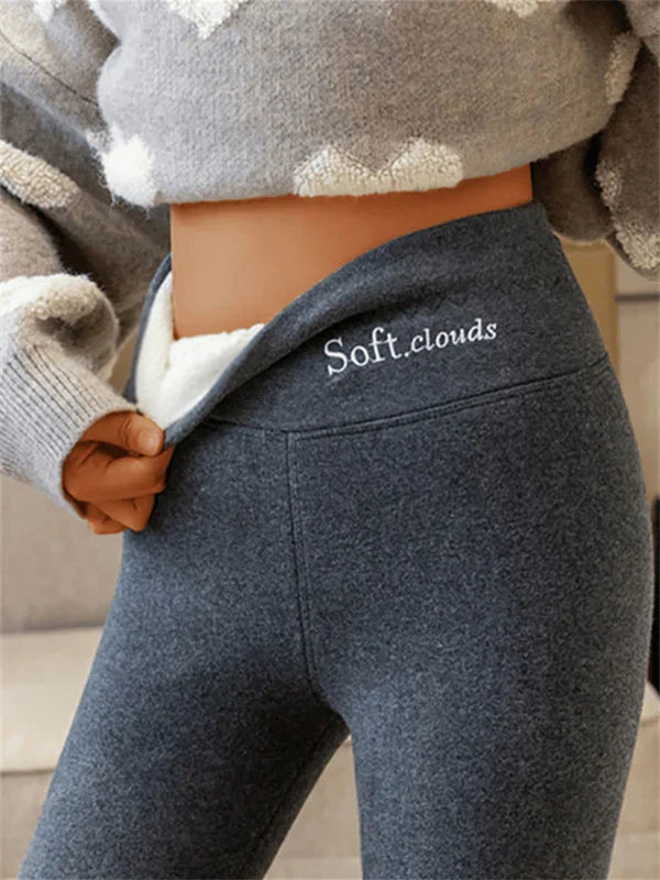 Leggings Invernali Foderati In Cashmere AstraWeave Per Calore Confortevole