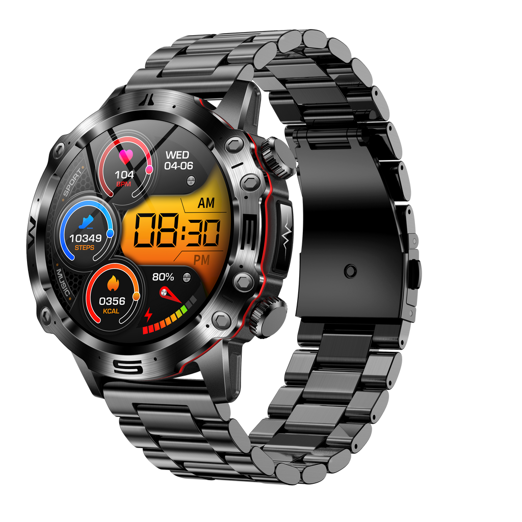 Orologio Sportivo CardioNova con Monitoraggio della Frequenza Cardiaca e dei Segni Vitali