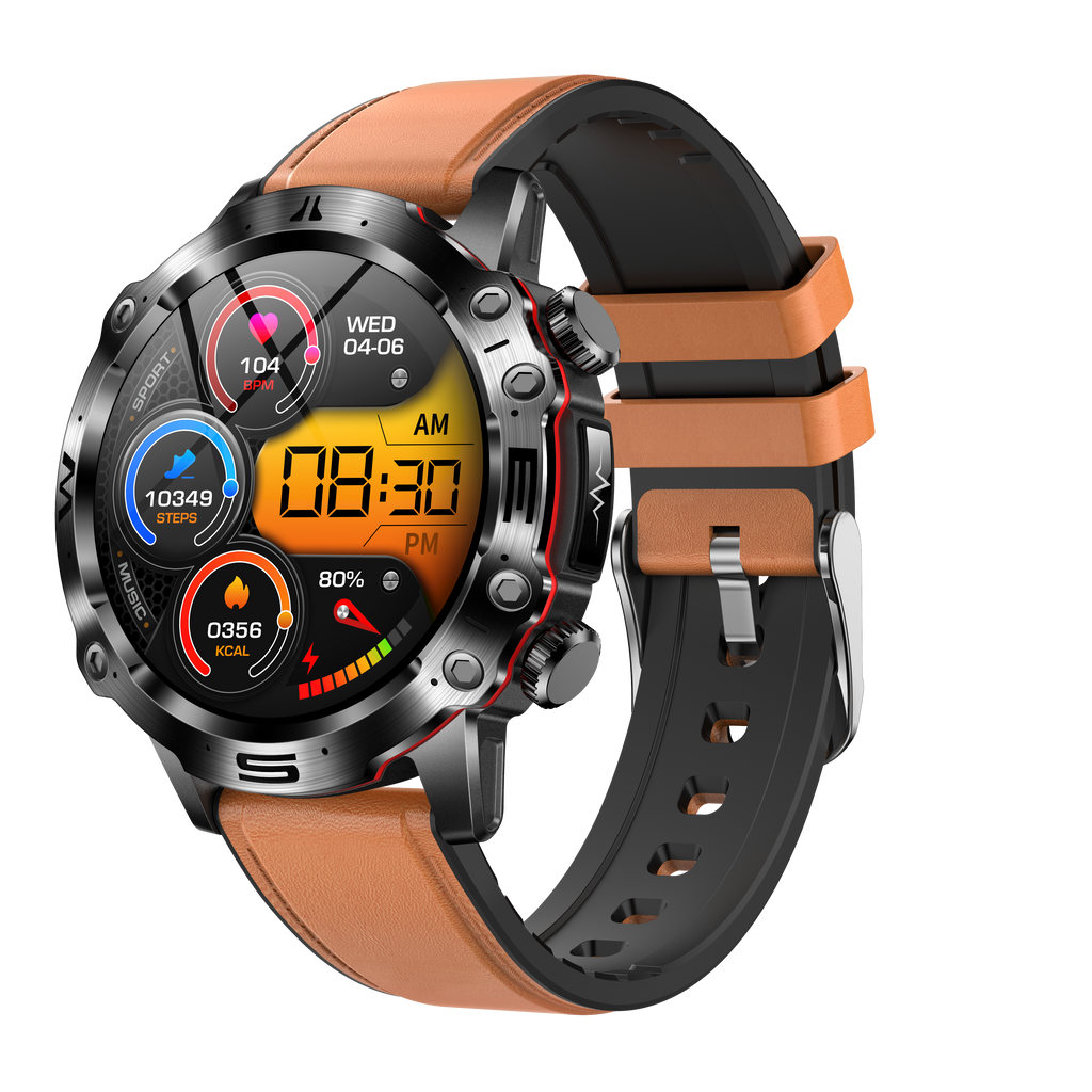 Orologio Sportivo CardioNova con Monitoraggio della Frequenza Cardiaca e dei Segni Vitali