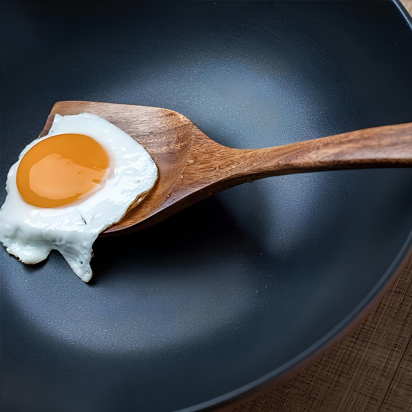 Set di utensili da cucina Skanto in legno naturale