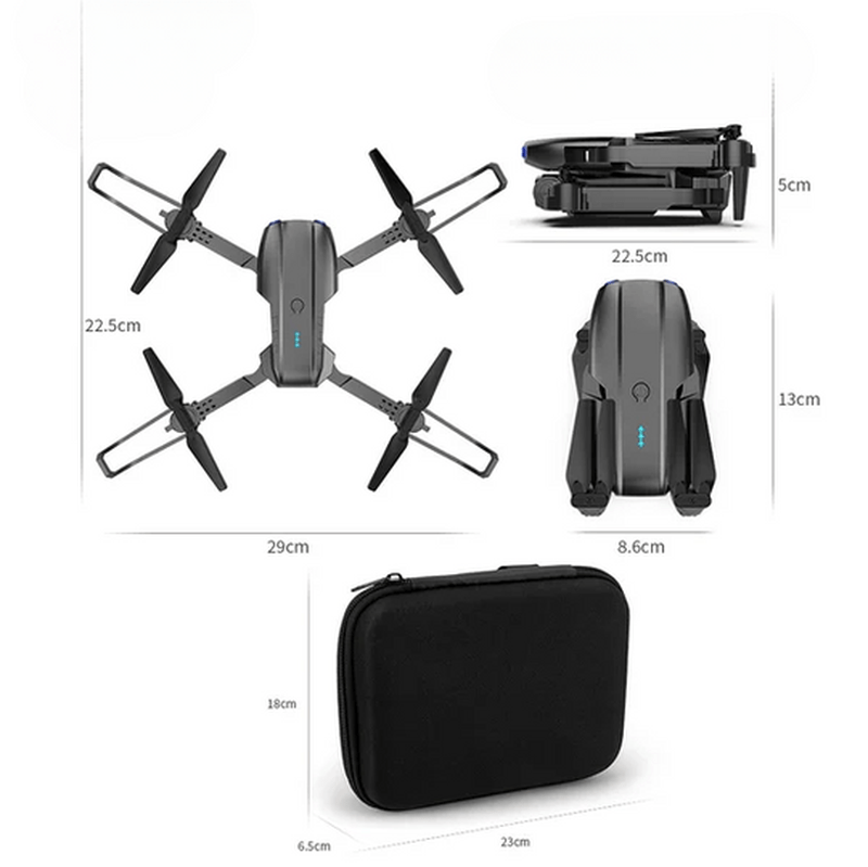 Brehn | AeroPro - Drone con fotocamera 4K UHD e lunga durata della batteria