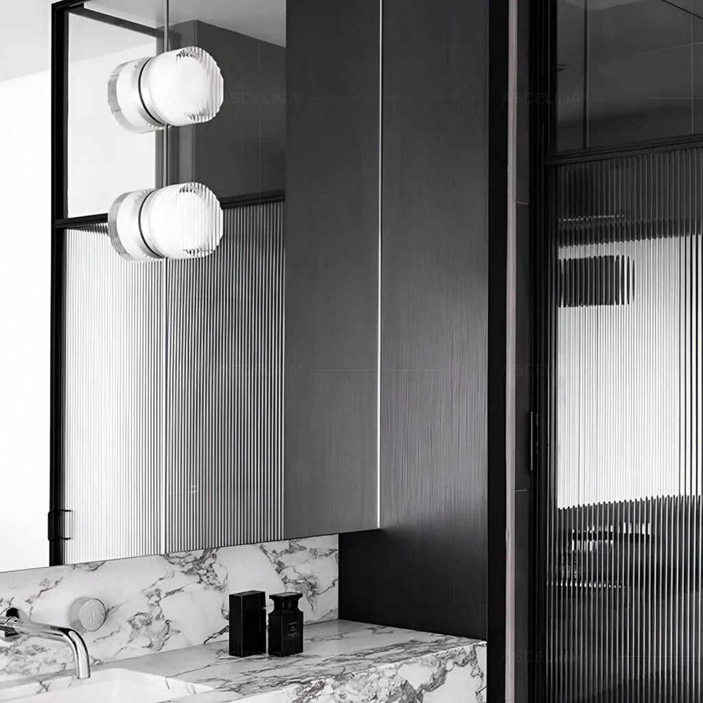 Lampada da parete Ambrelo – Vetro – Ambra – Moderna – Minimalista – Atmosfera accogliente per la tua casa