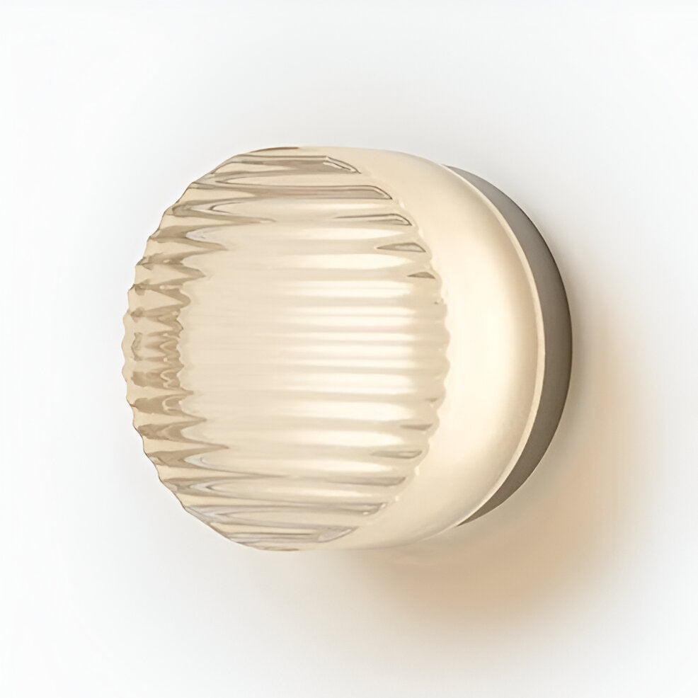 Lampada da parete Ambrelo – Vetro – Ambra – Moderna – Minimalista – Atmosfera accogliente per la tua casa
