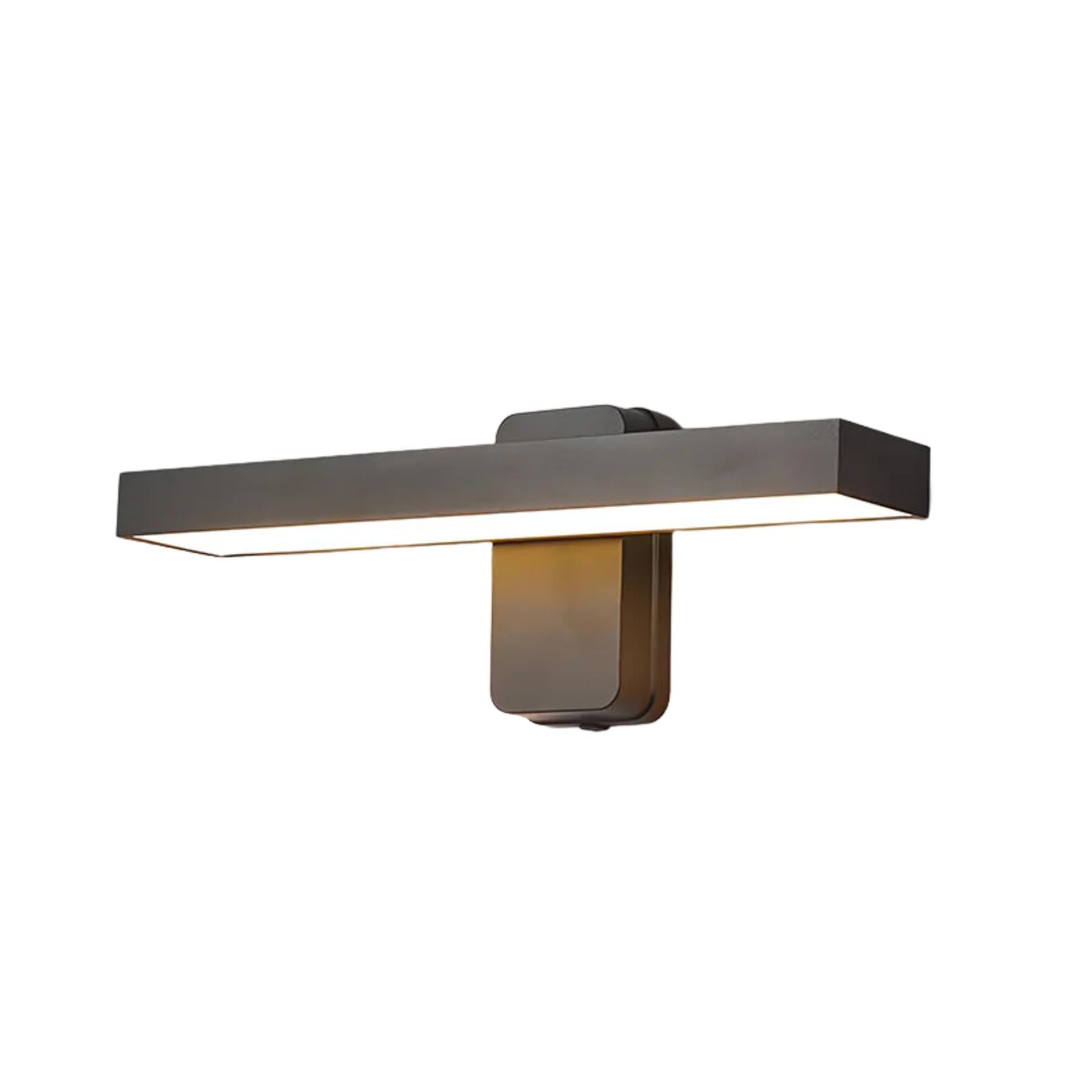 Amilo Applique – Alluminio – Nero – 50 cm – Design Retro
