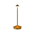 Lampada da tavolo Arezo – Alluminio e policarbonato – Bianco – 11×29 cm – Design moderno e resistente alle intemperie