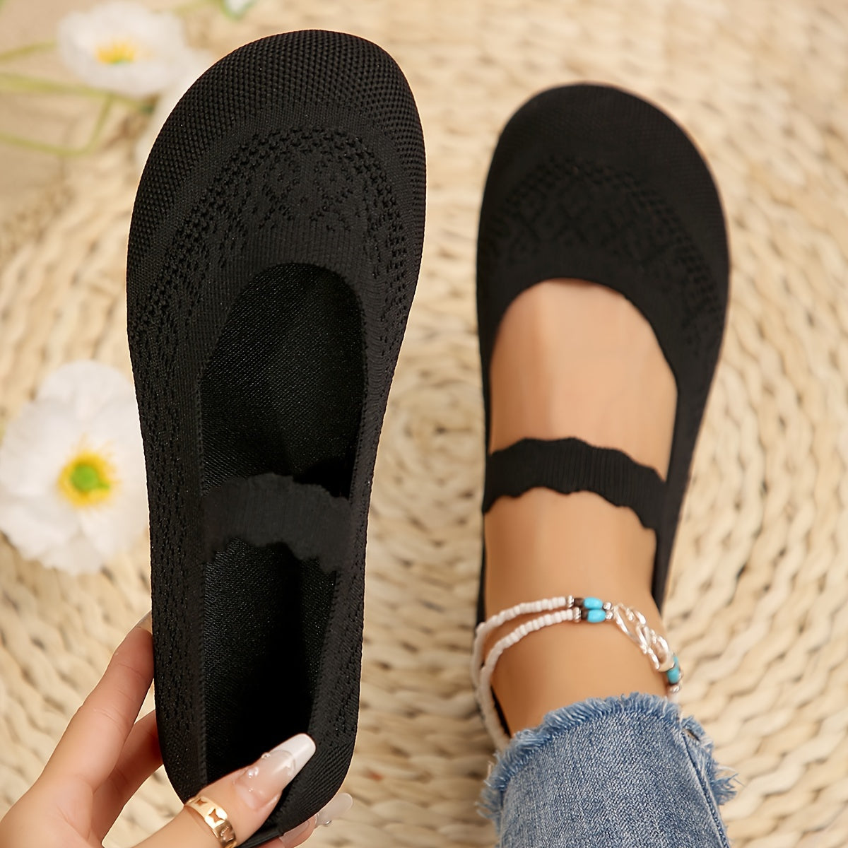 BellaComfort™ – Eleganti ballerine da donna in tessuto ultra morbido