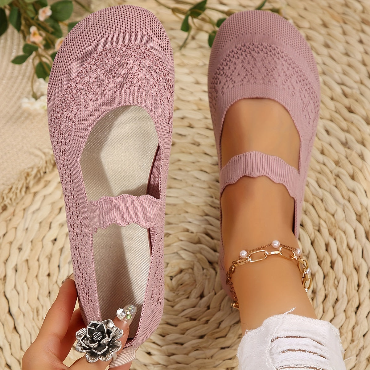 BellaComfort™ – Eleganti ballerine da donna in tessuto ultra morbido