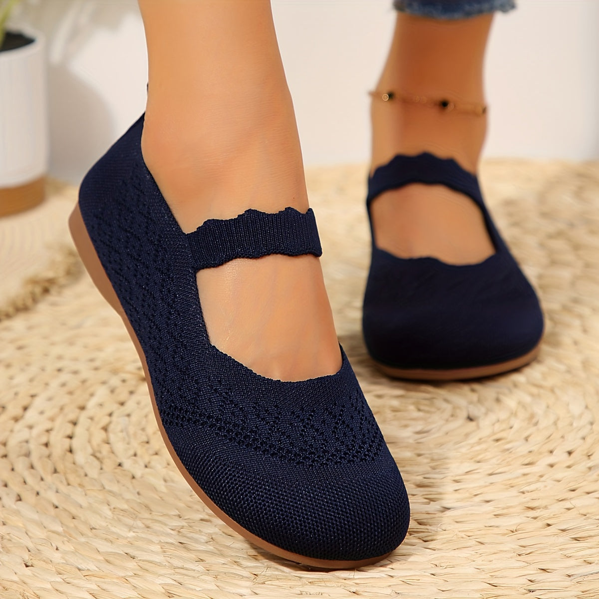 BellaComfort™ – Eleganti ballerine da donna in tessuto ultra morbido