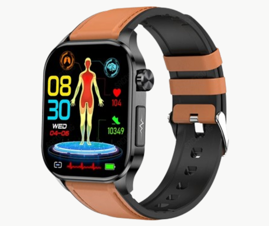 VitaSense Orologio Glucosio Tracker di Benessere Non Invasivo Monitoraggio Giornaliero dello Zucchero