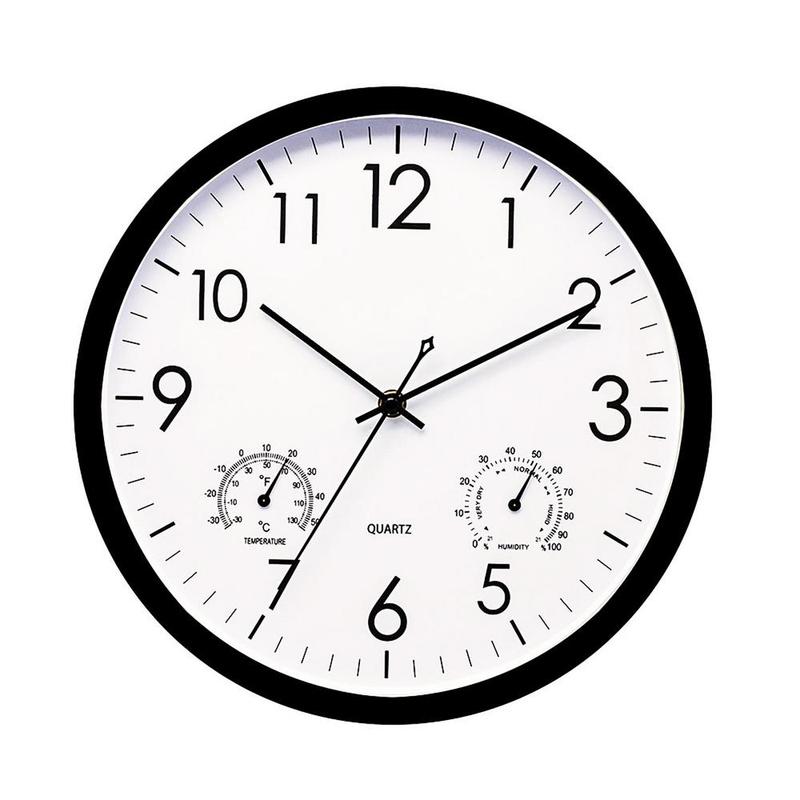 Orologio da Esterno Retro Robusto con Display di Temperatura e Umidità