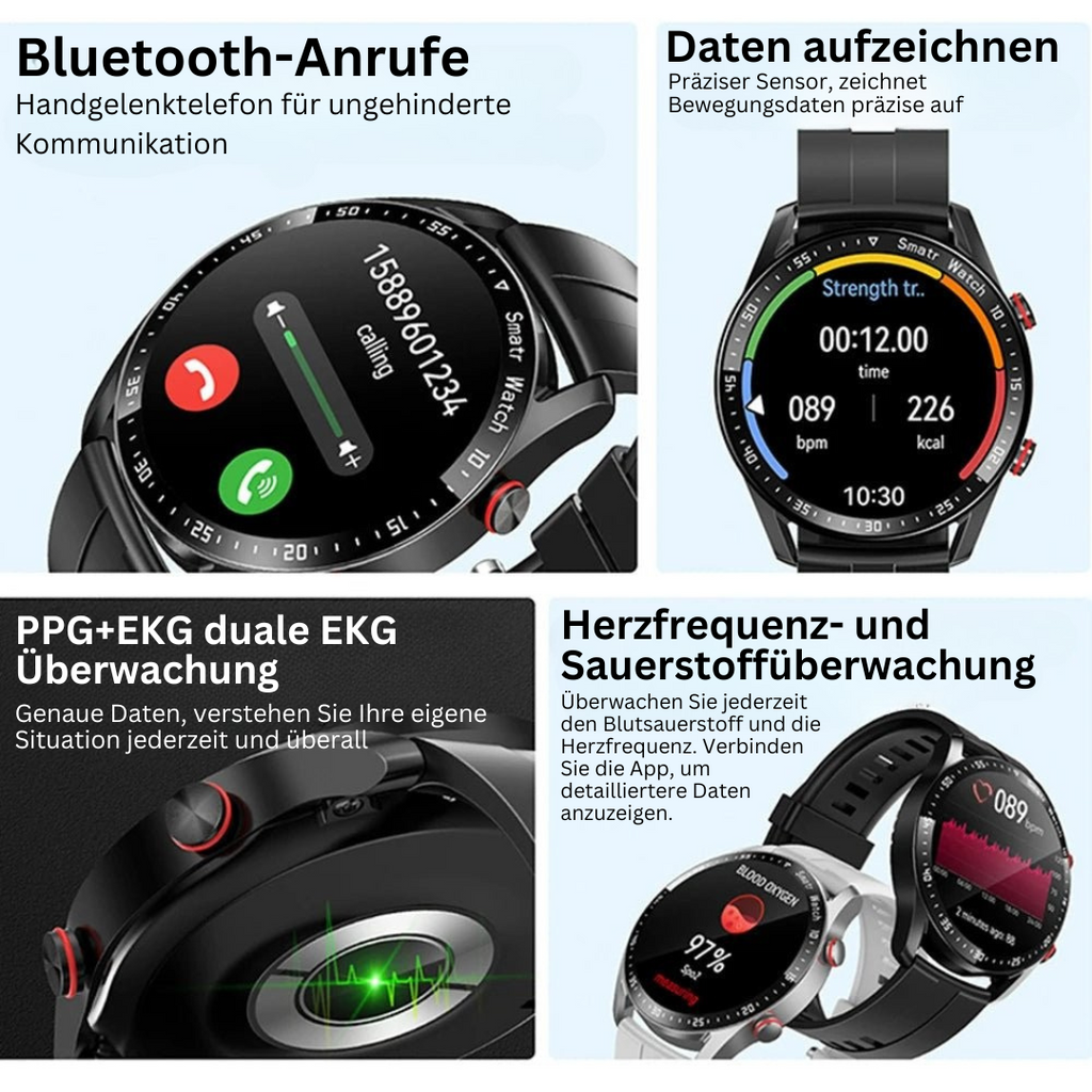 Glucosimetro e monitor della salute in un smartwatch - GlucoseGuard