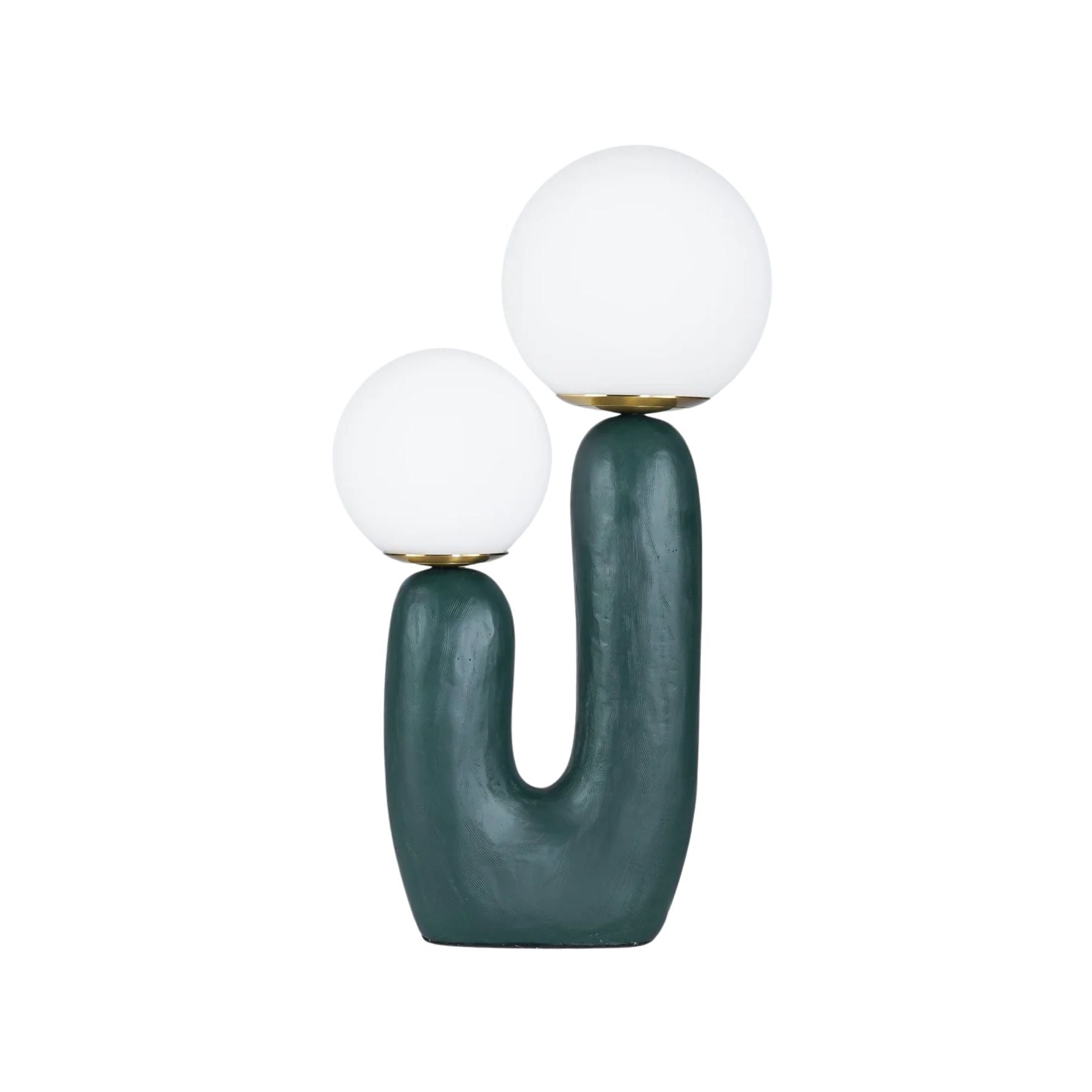 Lampada da Tavolo Bolo Bolo – Resina e Metallo – Verde/Rosa/Terracotta/Bianco – Design Moderno – Ideale per Soggiorno e Camera da Letto
