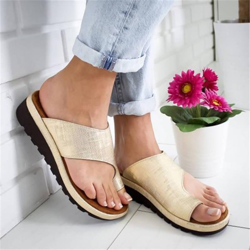 Sandali ortopedici da donna, correttivi per Hallux Valgus