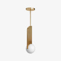 Lampada a sospensione Boso – Vetro – Trasparente – Ø 30 cm – Scultorea