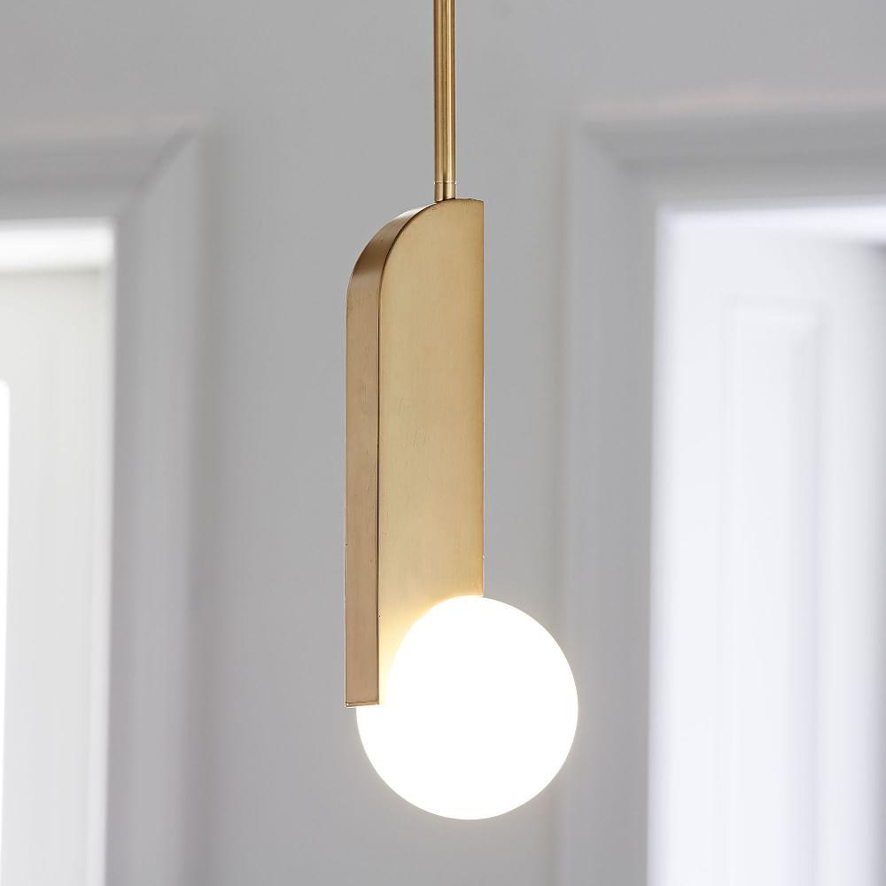 Lampada a sospensione Boso – Vetro – Trasparente – Ø 30 cm – Scultorea