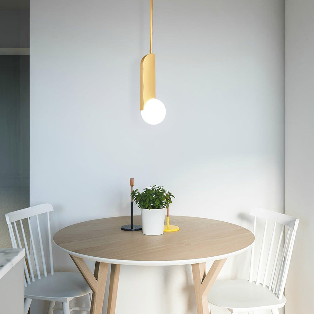 Lampada a sospensione Boso – Vetro – Trasparente – Ø 30 cm – Scultorea